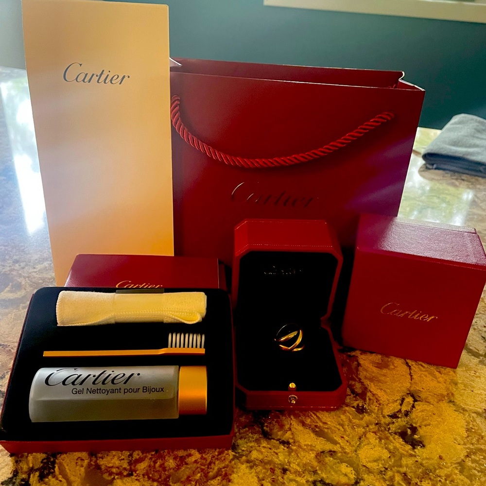 Authentic Cartier Trinity